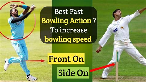 Fast Bowling Action Side