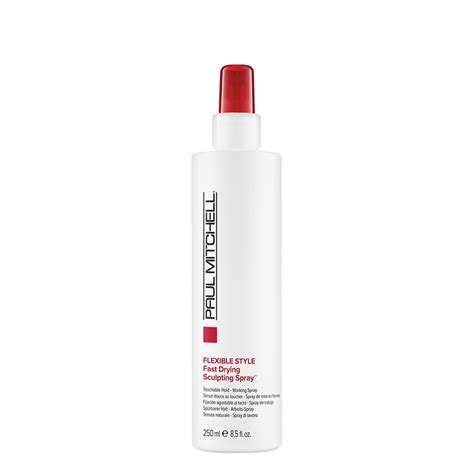 fast drying sculpting spray