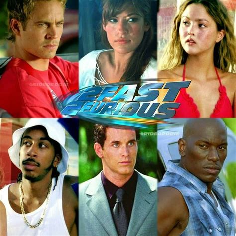 fast furious 2 actors