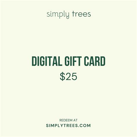 Fast Growing Trees Gift Card