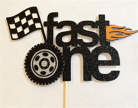 Fast One Cake Topper Fast One Birthday Fast One Party Decor Etsy in