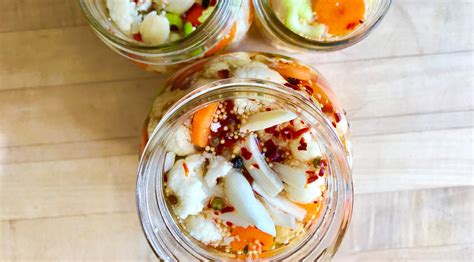 Fast Pickled Vegetables