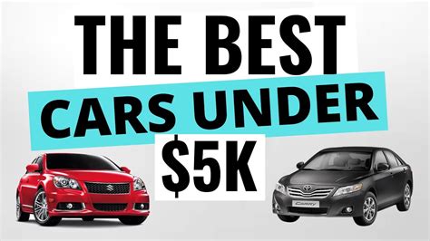 fast reliable cars under 5k