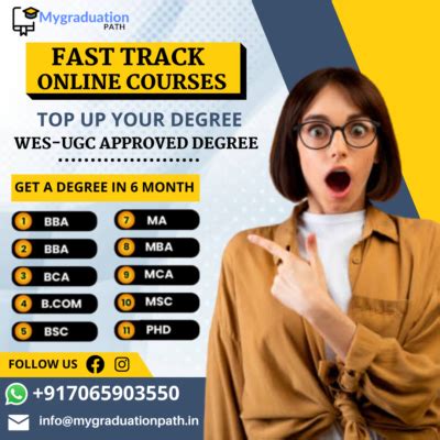 fast track degree programs online