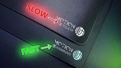 Fast Vs Slow Mousepad