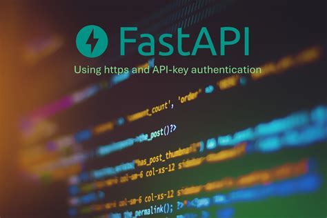 fastapi api key authentication example