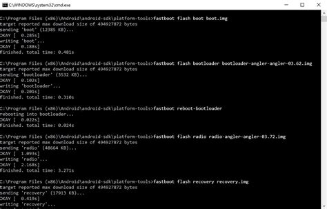Fastboot Flash System