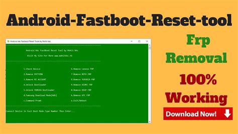 fastboot frp remove tool