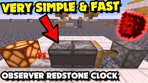 fastest redstone clock