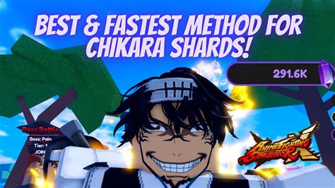 fastest way to get chikara shards in afsx