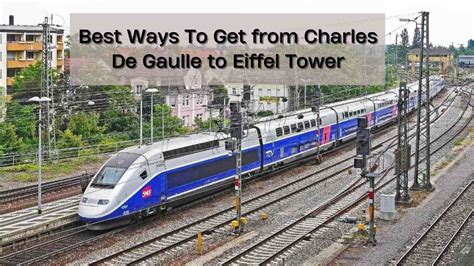 fastest way to get from cdg to eiffel tower