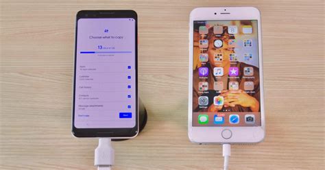 fastest way to transfer data from iphone to android