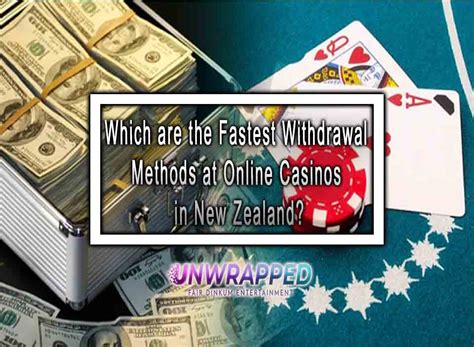 fastest withdrawal online casino methods