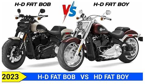 Fat Bob Vs Fat Boy HarleyDavidson These Are The Main Differences