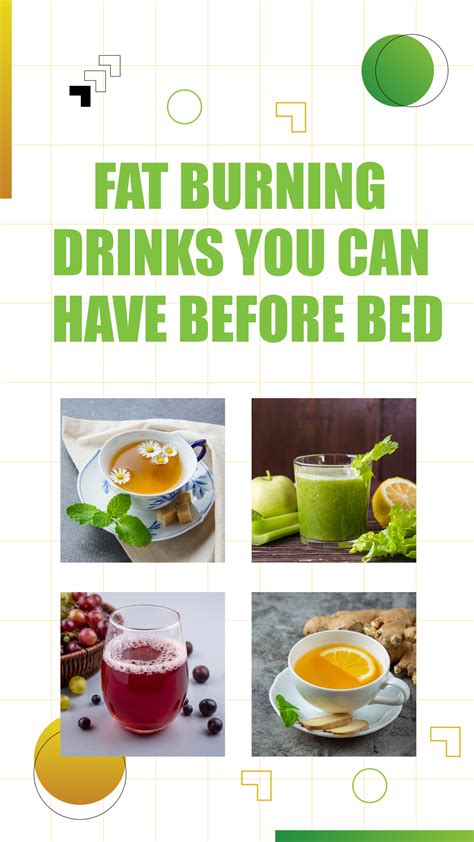 Fat Burning Drinks Before Bedtime