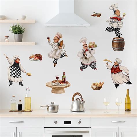 Fat Chef Kitchen Decals