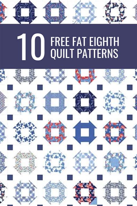 Fat Eighth Quilt Patterns Free