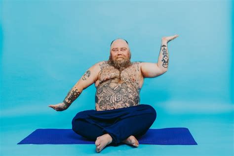 Fat Man Yoga Meme