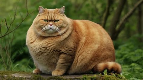 fat orange cat