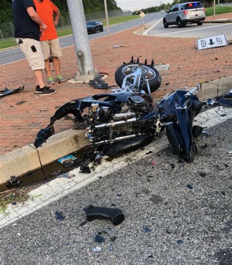 fatal motorcycle accident maryland yesterday