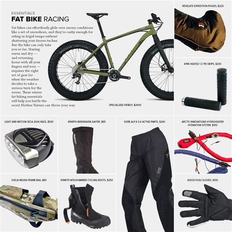 fatbiking gear setup