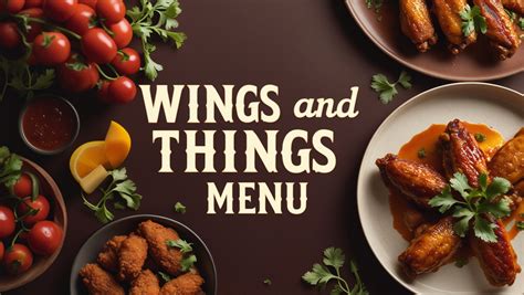 Fatboy Wings And Things Menu