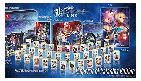Fate/EXTELLA Link 2 Limited Editions announced for Europe