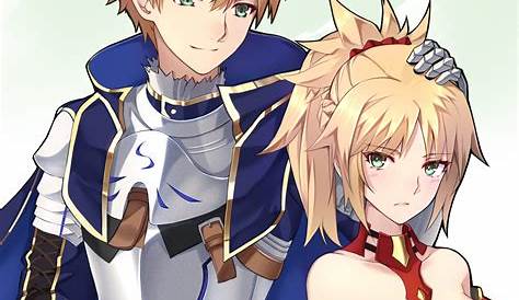 Arthur and Mordred by Chaoskun02 on DeviantArt