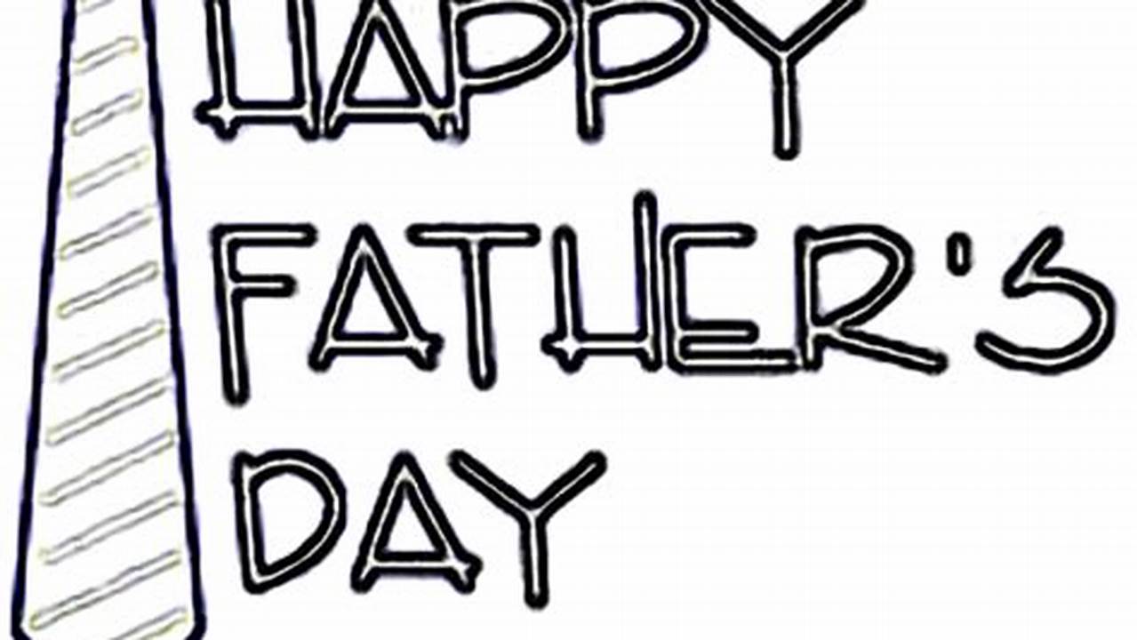 Unveiling the Ultimate Guide to Father's Day Black and White Clip Art