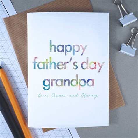 father's day card ideas for grandpa