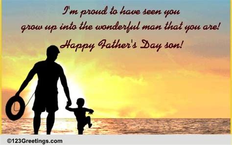 father's day quotes for son from mom