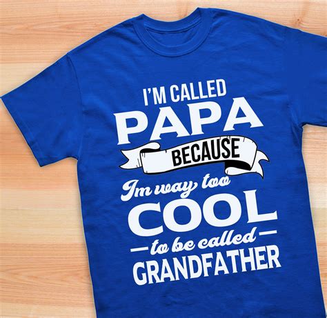 father's day shirts for grandpa