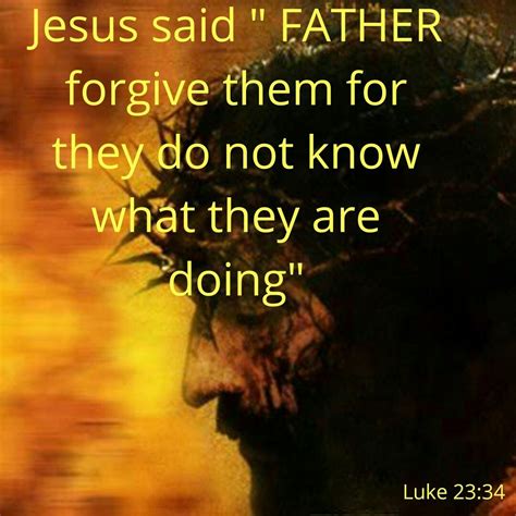 father forgive them verse
