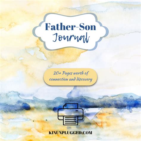 father son journal
