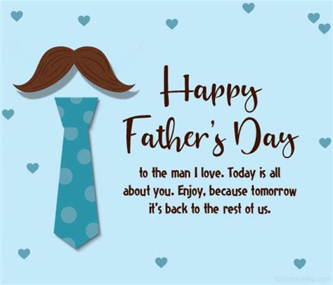 fathers day messages from wife to husband funny