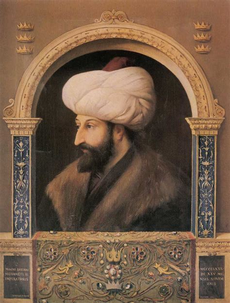 fatih sultan mehmet portresi