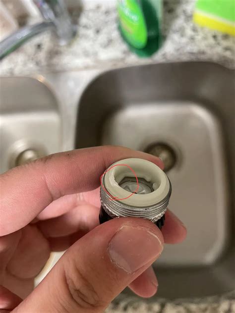 Faucet Aerator Is Stuck