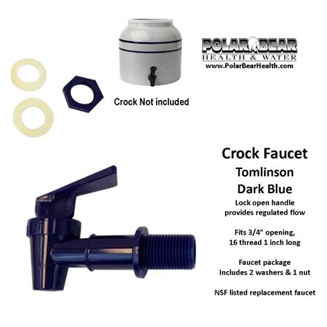 Faucet Blue Washer