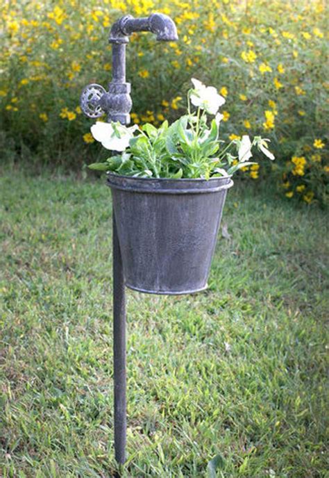 Faucet Garden Stake