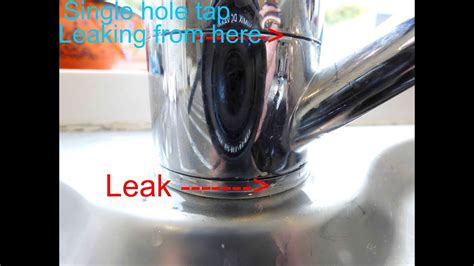 Faucet Leaking From Bottom
