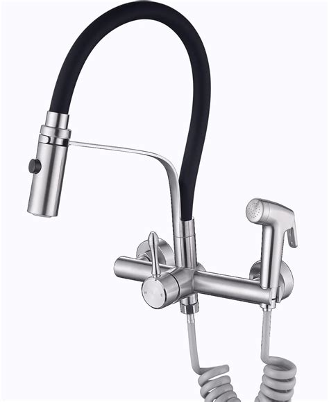 Faucet With Spout Sprayer