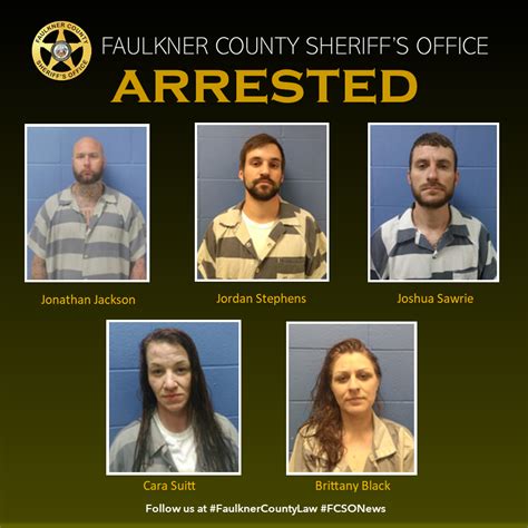 faulkner county arrests
