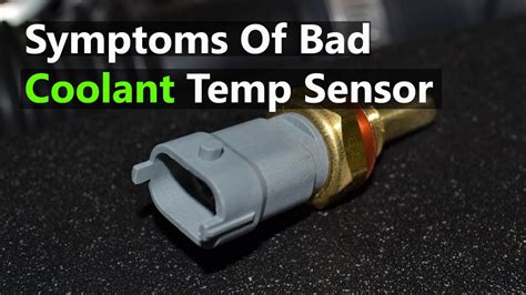 faulty temp sensor symptoms