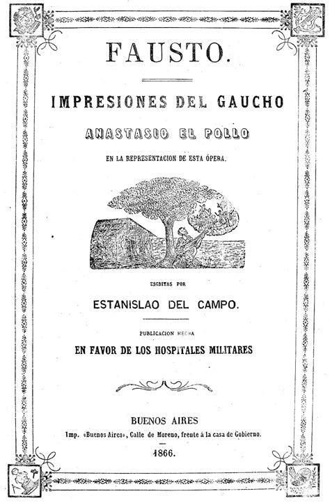 Fausto by Estanislao del Campo