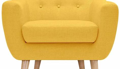 4_fauteuil scandinave en tissu jaune lena DECOINPARIS