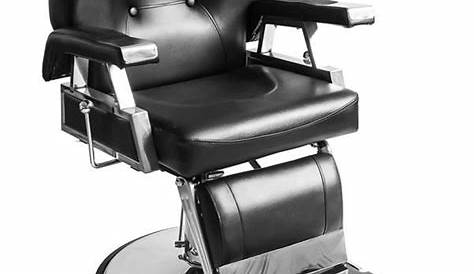 fauteuil vintage de coiffeur bureau pivotant chromé design