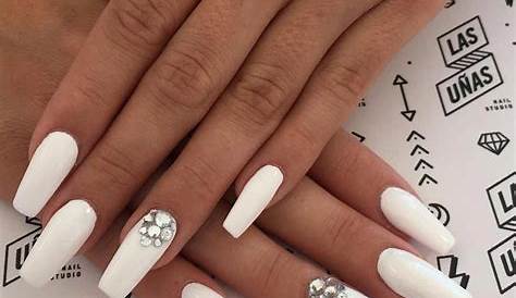 Ongles Blancs Au Bout White nails, Nails, Matte white nails