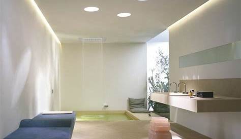 Faux Plafond Led Salle De Bain Avec Rétro Éclairage Crozon