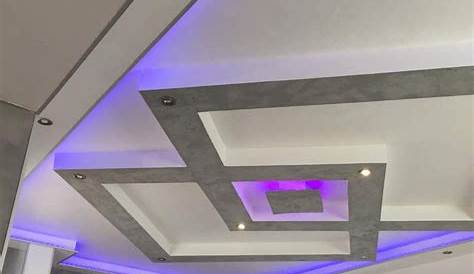 Faux Plafond Placo Led Brico Création D’un Avec Ruban LED Et Spots
