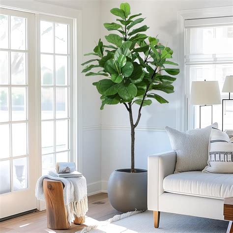 Faux Fiddle Leaf Fig Tree Tall